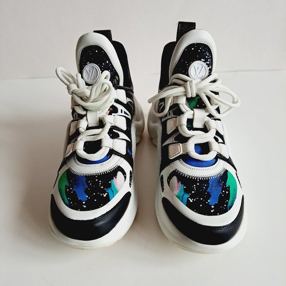 Louis Vuitton Women's Multicolor LV Archlight Sneakers Size 36 / 6 - Picture 3 of 16